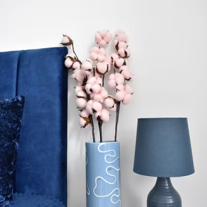 Blue and white ceramic Vase